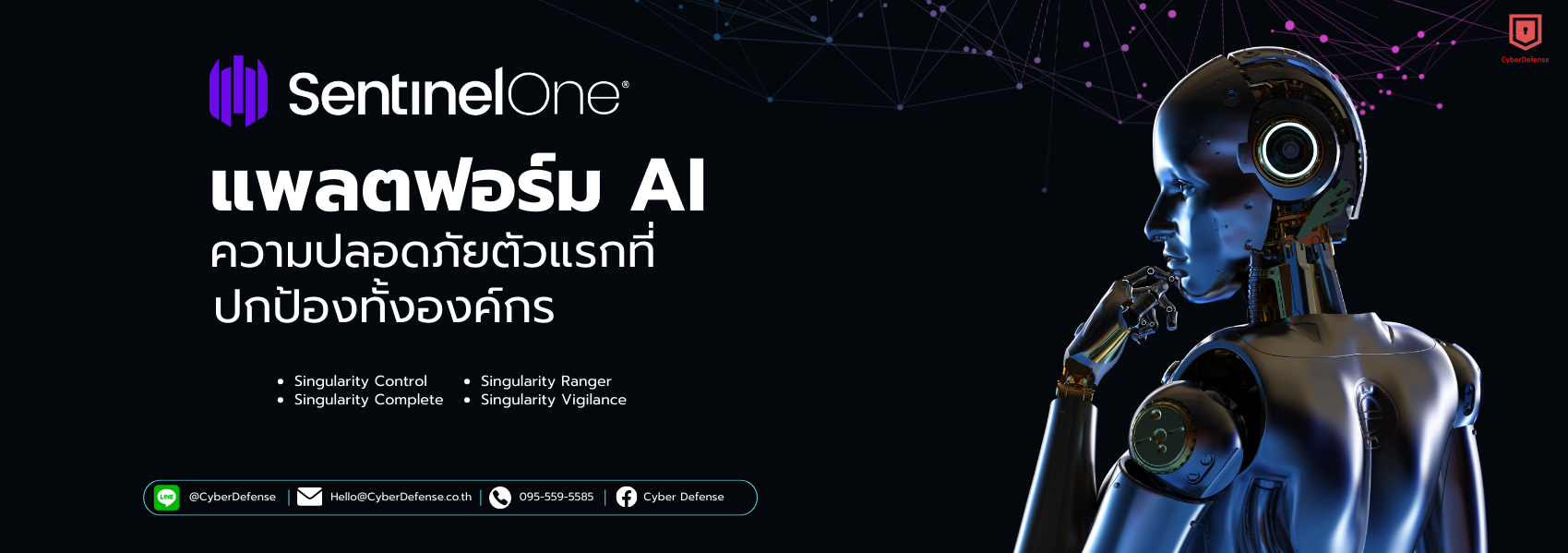 SentinelOne โซลูชันความปลอดภัยทางไซเบอร์แบบครบวงจร